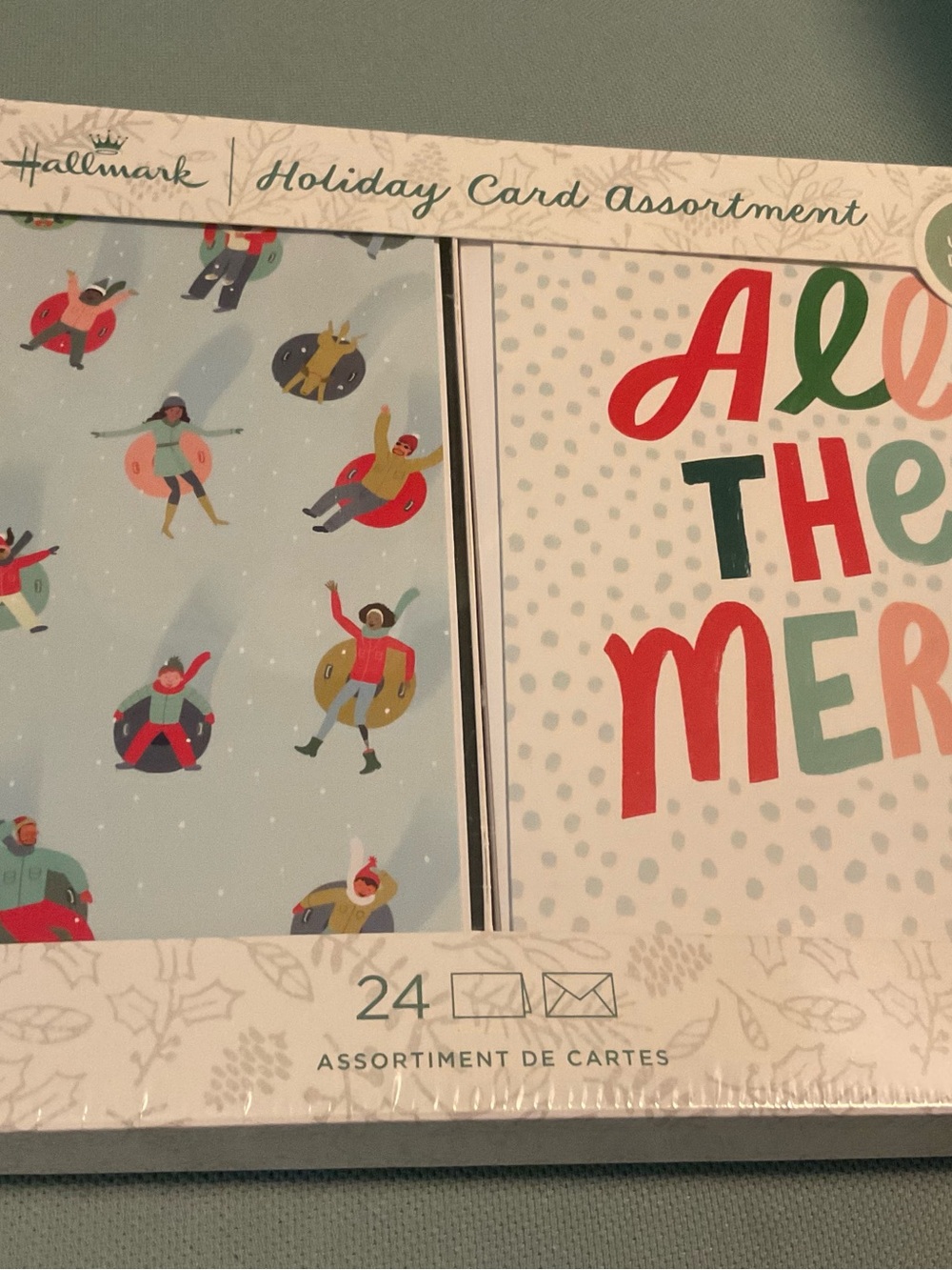 Hallmark Holiday Card Assortment Set 24 New